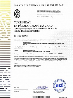 Certifikáty,Šicí materiály-Certifikáty,chirurgické šicí materiály,Chirana T. injecta